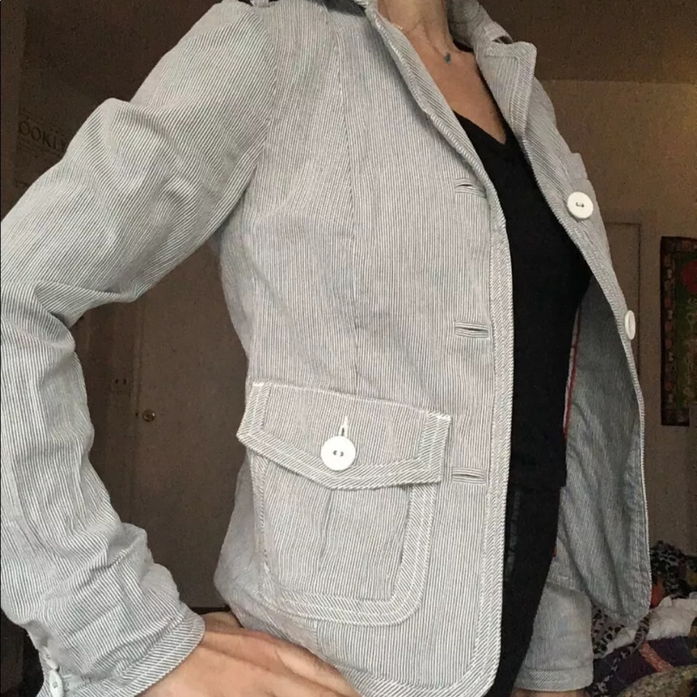 Marc by Marc Jacobs Sz 0 Women’s Blazer Cardigan - Picture 4 of 8